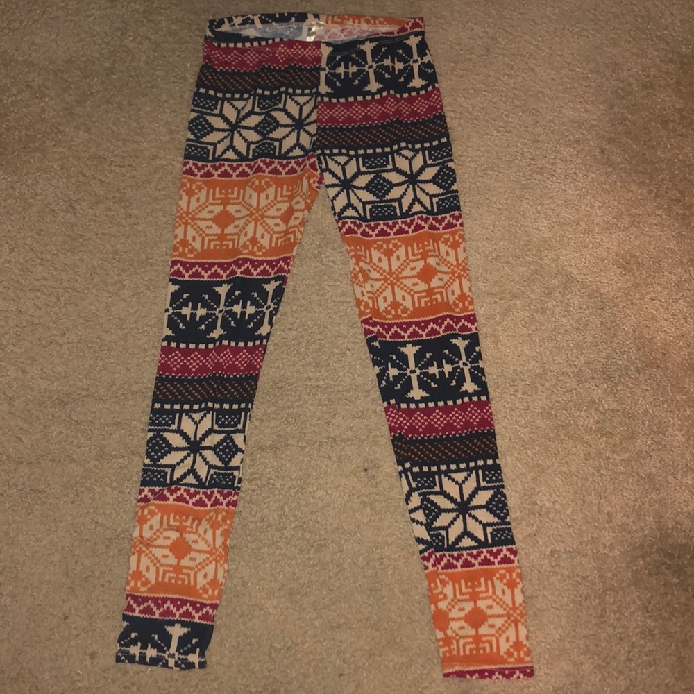 Snowflake leggings